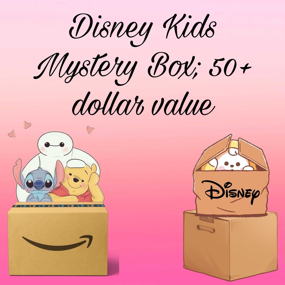 Five Item Disney Kids Mystery Box